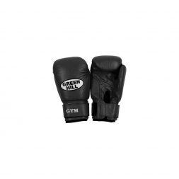 Перчатки боксерские GYM черные BGG-2018 (14oz), фото 1