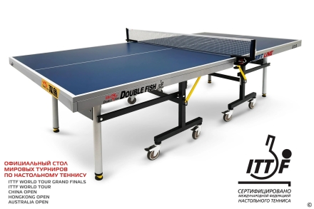 Теннисный стол Double Fish 233 синий, фото 1