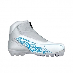 Ботинки лыжные NNN Comfort 83/4, синт. кожа, белые, фото 1
