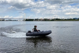 Моторная лодка ПВХ Фрегат 330 Air (НДНД) Зеленый, фото 8