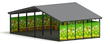 Теневой навес (Пчёлка) - МФ 70.8.5-05