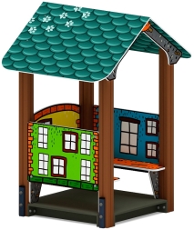 Домик малый 2 (город) МФ 10.01.02-01, фото 3 Домик малый 2 (город) МФ 10.01.02-01, фото 3