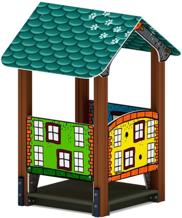 Домик малый 2 (город) МФ 10.01.02-01, фото 2