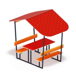 Столик детский с навесом - МФ 31.01.08-01, фото 3 Столик детский с навесом - МФ 31.01.08-01, фото 3