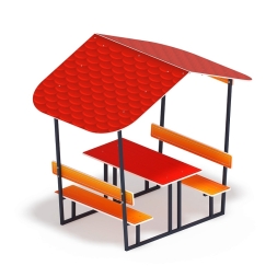 Столик детский с навесом - МФ 31.01.08-01, фото 2 Столик детский с навесом - МФ 31.01.08-01, фото 2