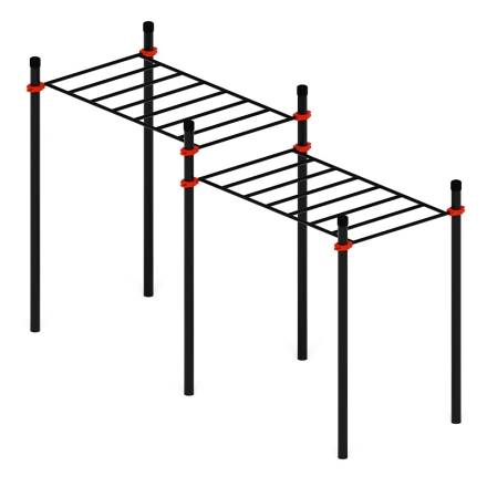 Воркаут 108 красный ВТ 12.19-01, фото 2