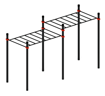 Воркаут 108 красный ВТ 12.19-01, фото 4