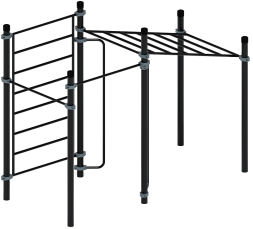 Воркаут ЛОВ 108 серый ВТ 102.12-03, фото 3