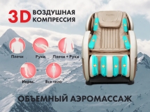 Массажное кресло FUJIMO QI F633 Business Edition Шампань