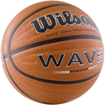 Мяч баскетбольный &quot;WILSON Wave Phenom&quot;, размер 7, резина, бутиловая камера, коричневый