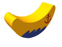 Контурная игрушка «Волна-качалка»