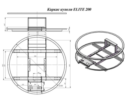 Купель ELITE 200 (термососна), фото 11