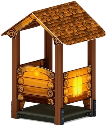 Домик малый 2 (эко) МФ 10.01.02-02, фото 2 Домик малый 2 (эко) МФ 10.01.02-02, фото 2