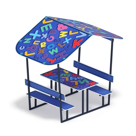 Столик детский с навесом (Азбука) - МФ 31.01.08-02, фото 3