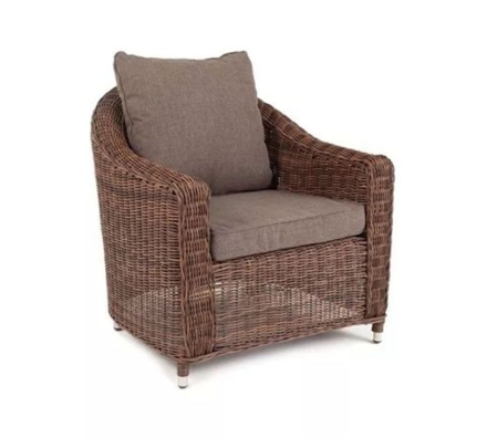 Зона 11 Кон Панна лаунж-зона из искусственного ротанга, цвет коричневый, фото 8