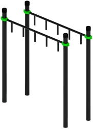 Воркаут ЛОВ 108 зеленый ВТ 102.10-02, фото 1 Воркаут ЛОВ 108 зеленый ВТ 102.10-02, фото 1