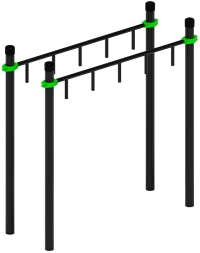 Воркаут ЛОВ 108 зеленый ВТ 102.10-02, фото 2 Воркаут ЛОВ 108 зеленый ВТ 102.10-02, фото 2
