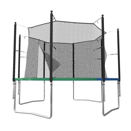 Батут Unix line Simple 8 ft Color (inside) с защитной сеткой, фото 7