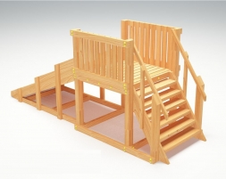 Зимняя деревянная горка “Зима wood” – 1, фото 3