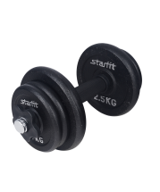 Гантель разборная чугунная DB-703, 10 кг Гантель разборная чугунная DB-703, 10 кг