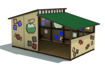 Теневой навес Полдник для улицы, фото 1