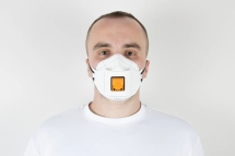 Респиратор с клапаном Jeta Safety, FFP2 NR D, трехпанельный JM-9322