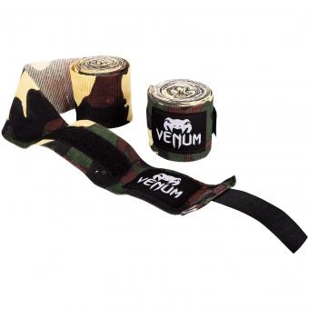 Бинты боксерские Venum Kontact 4m - Forest Camo, фото 2