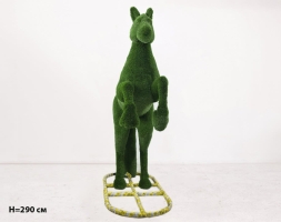 Топиари Конь на дыбах, h=250 см - газон Deluxe Green, фото 5