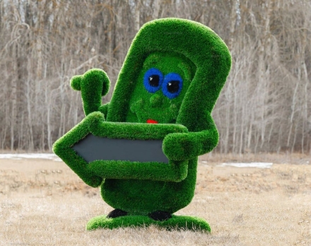 Топиари телефон - газон Deluxe, фото 1