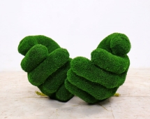 Топиари композиция Ладони - газон Eco Топиари композиция Ладони - газон Eco