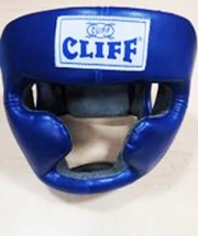 Шлем боксерский CLIFF закрытый (DX) синий р.ХL