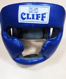 Шлем боксерский CLIFF закрытый (DX) синий р.ХL