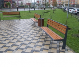 Скамья &quot;Город 1&quot;