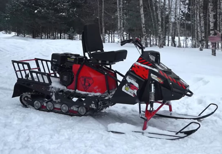 Мини-снегоход БУРЛАК Страйк, фото 2