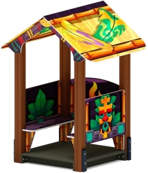 Домик малый 2 (майя) МФ 10.01.02-03, фото 4 Домик малый 2 (майя) МФ 10.01.02-03, фото 4