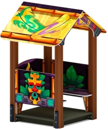 Домик малый 2 (майя) МФ 10.01.02-03, фото 1 Домик малый 2 (майя) МФ 10.01.02-03, фото 1