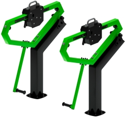 Приседания (зеленый) - Уличный тренажер - СТ 025-12.П, фото 4
