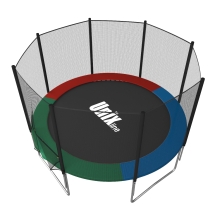 Батут Unix line Simple 8 ft Color (outside) с защитной сеткой