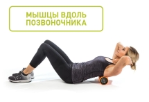 Вибрирующий массажный цилиндр GRID Vibe, 30,5 см