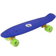 Круизер со светящимися колесами RGX PNB-01GW 22&quot; синий