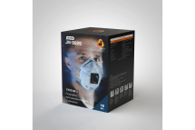 Респиратор Jeta Safety угольный FFP2 с клапаном (10 шт.), чашеобразный, JM-8626