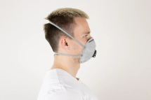 Респиратор Jeta Safety угольный FFP2 с клапаном (10 шт.), чашеобразный, JM-8626