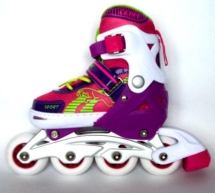 Коньки роликовые на металлической основе CS-281 M (34-37) Коньки роликовые на металлической основе CS-281 M (34-37)