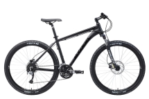 Велосипед Stark'18 Tactic 27.5 HD чёрный матовый/чёрный глянцевый 16&quot;