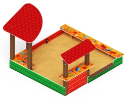 Песочный дворик (Ракушки) - ИО 6.01.01-01, фото 1