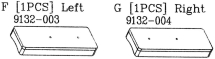 GVKR60 Подушка подлокотник (ПАРА)