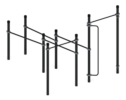 Воркаут ЛОВ 89 серый ВТ 101.16-03, фото 4