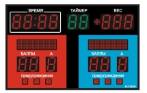 Табло для борьбы самбо №1.Модель ТС-150х15_РБС-100-32х8х2_080-5х5х7b