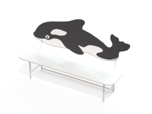 МФ 1.321 Лавочка со спинкой Касатка