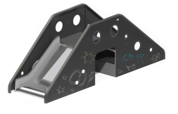 Детская горка Художник ГР-30 H=1000 для игровой площадки